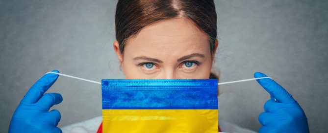 Ukrainische Pflegerin